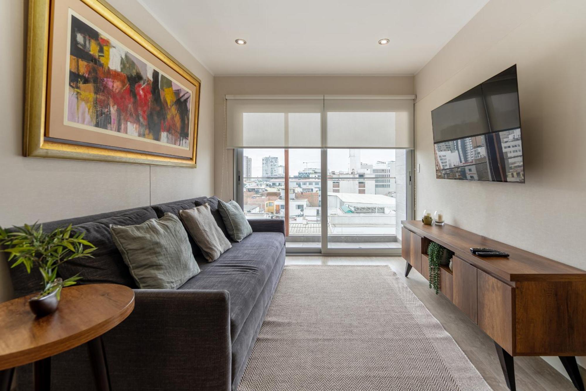 Modern 1Br Loft Close To The Seawalk Of Miraflores Lima Exterior photo